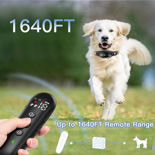 Dog Shock Collar With Remote Waterproof Training Collar For Medium And Large Dogs