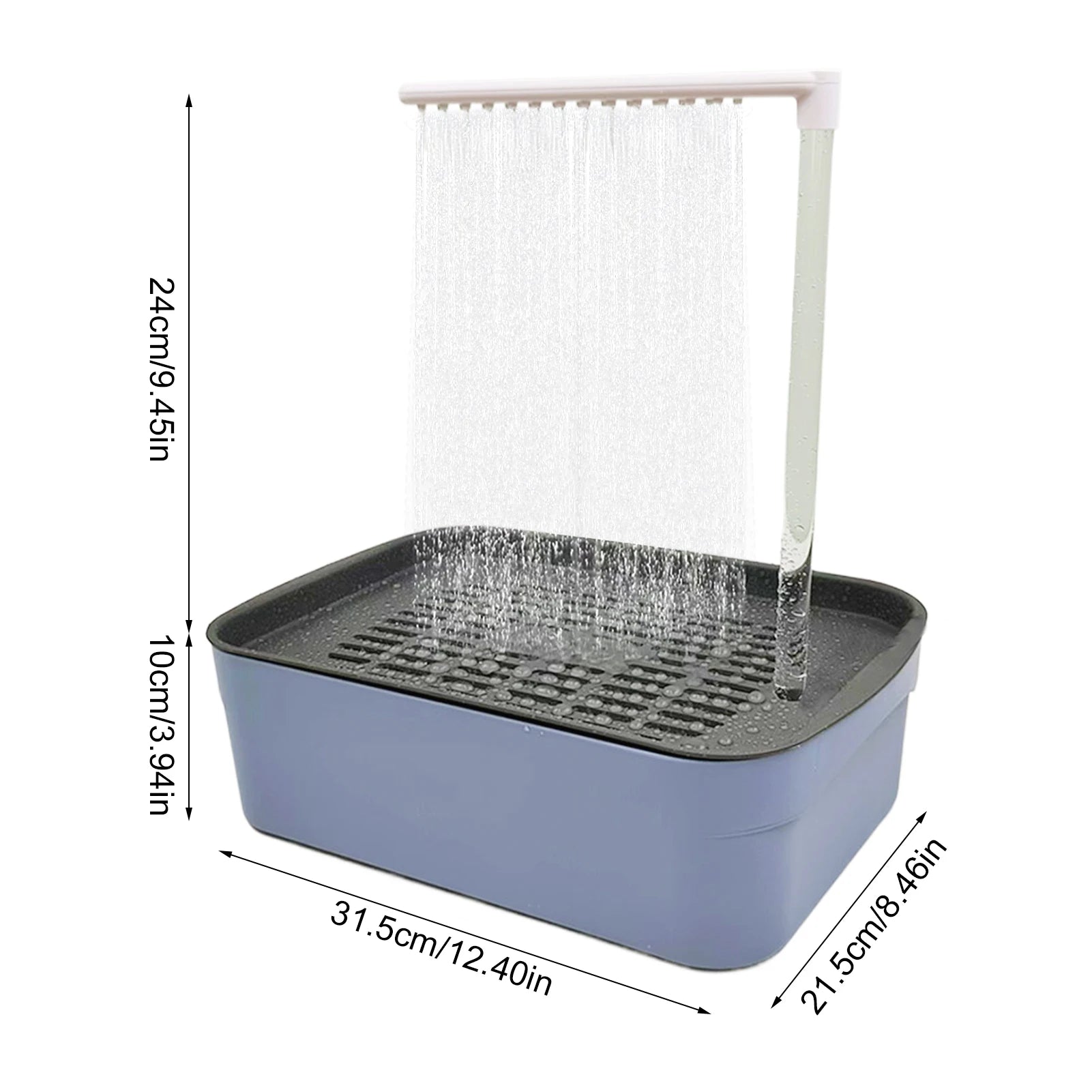 Parrot Automatic Bathtub Bird Bath Circulating Water Shower Parrot Circulation Shower Pet Bird Bathtub Bird Cleaning Bath Tub - The Paw Tech