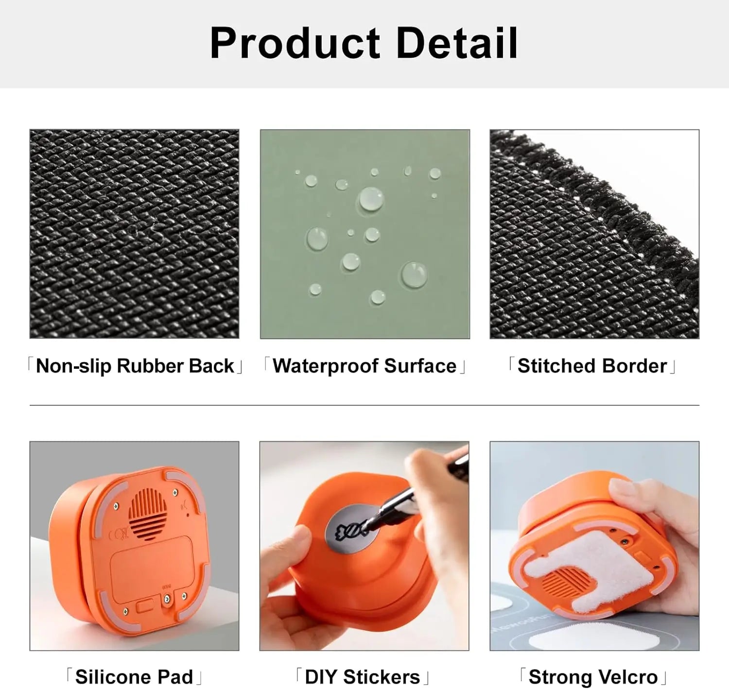 Mewoofun Dog Buttons with Rubber Mat Recordable Talking Buttons - The Paw Tech